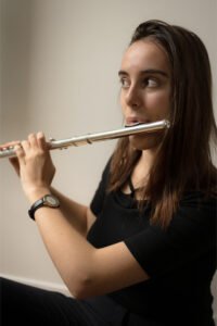 potraits musicien musicienne paris flûtiste en intérieur