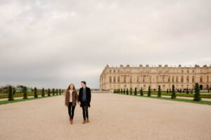 Couple shooting Versailles