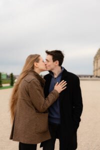 Couple shooting Versailles