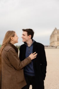 Couple shooting Versailles