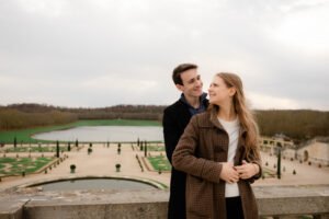 Couple shooting Versailles