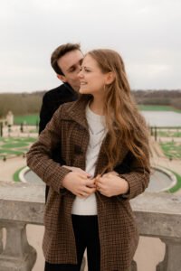 Couple shooting Versailles