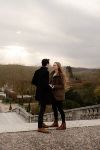 Couple shooting Versailles