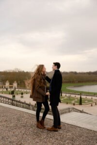 Couple shooting Versailles