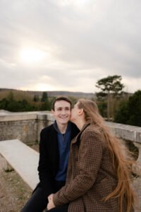 Couple shooting Versailles