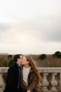 Couple shooting Versailles