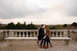 Couple shooting Versailles