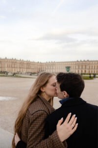 Couple shooting Versailles