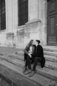 Couple shooting Versailles