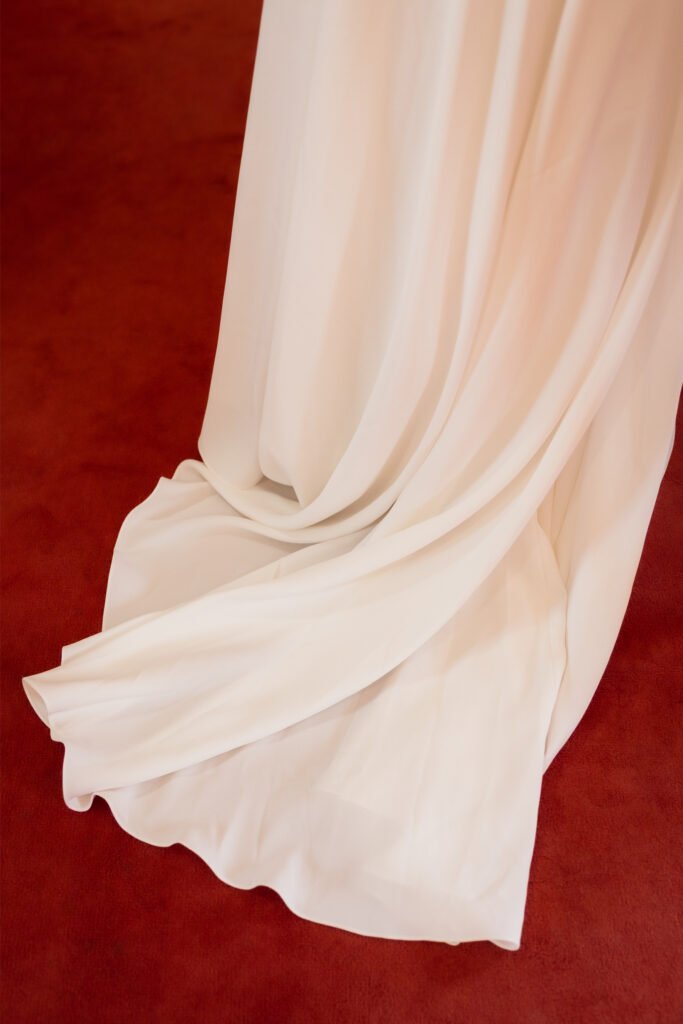 photographie robe de mariée atelier Inès Aubin