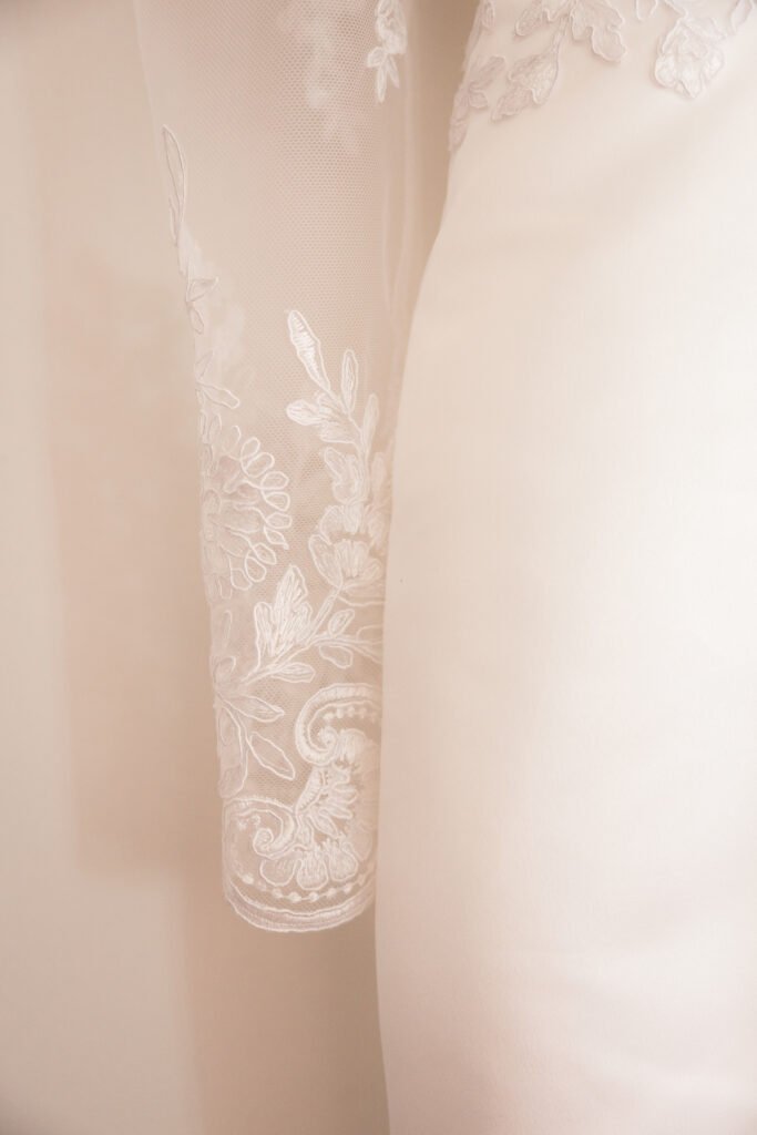 photographie robe de mariée atelier Inès Aubin