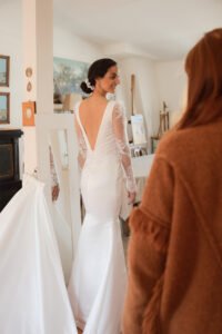 photographie robe de mariée atelier Inès Aubin photographie robe de mariée atelier Inès Aubin