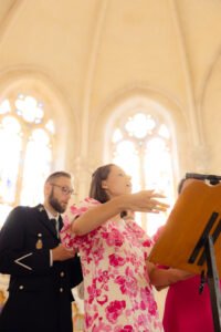 mariage dans le Poitou église psaume