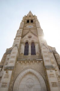 mariage dans le Poitou église