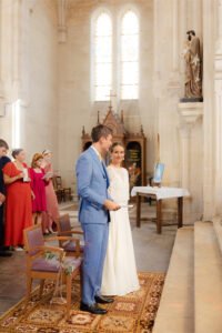 mariage dans le Poitou église complices
