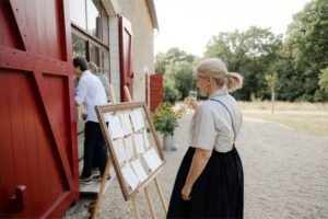mariage dans le Poitou cocktail plan de table