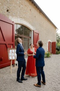 mariage dans le Poitou cocktail rires