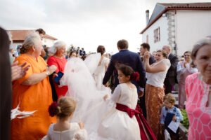 sortie de messe de mariage pays basque