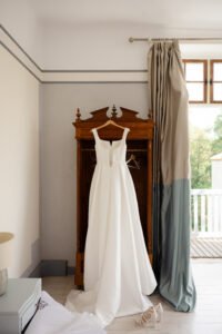 préparatifs de la mariée