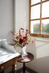 préparatifs de la mariée