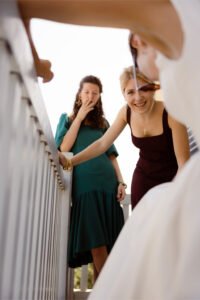 préparatifs de la mariée