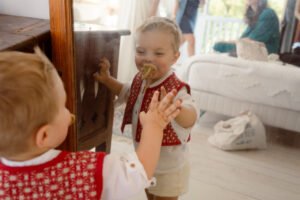 préparatifs de la mariée