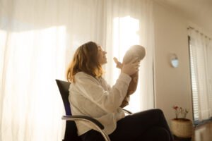 séance nouveau né Alsace en intérieur et extérieur