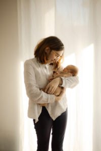 séance nouveau né Alsace en intérieur et extérieur